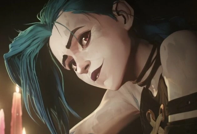 Момент из мультфильма Аркейн 1 сезон