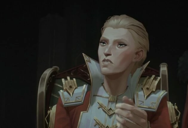 Момент из мультфильма Аркейн 1 сезон