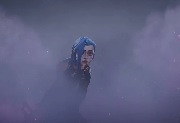 Момент из мультфильма Аркейн 1 сезон