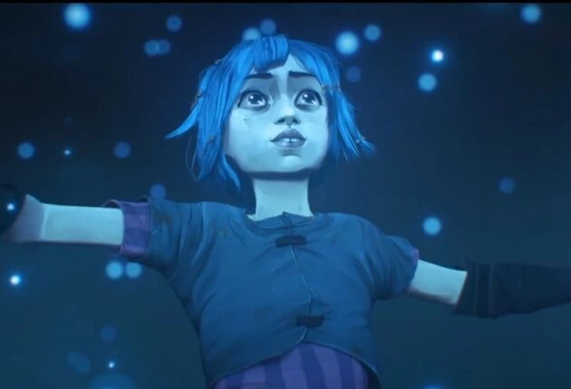 Момент из мультфильма Аркейн 1 сезон