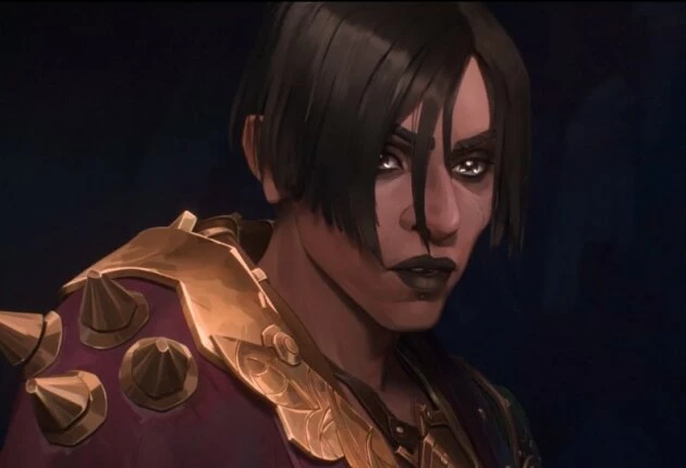 Момент из мультфильма Аркейн 1 сезон