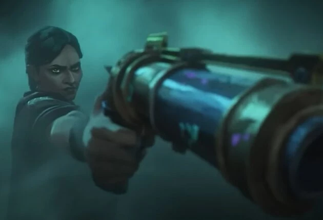 Момент из мультфильма Аркейн 2 сезон