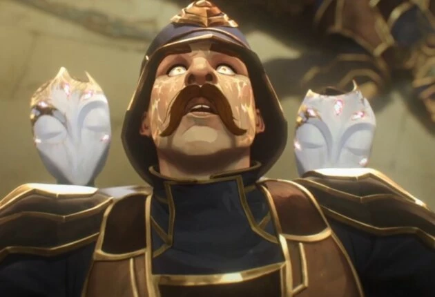 Момент из мультфильма Аркейн 2 сезон