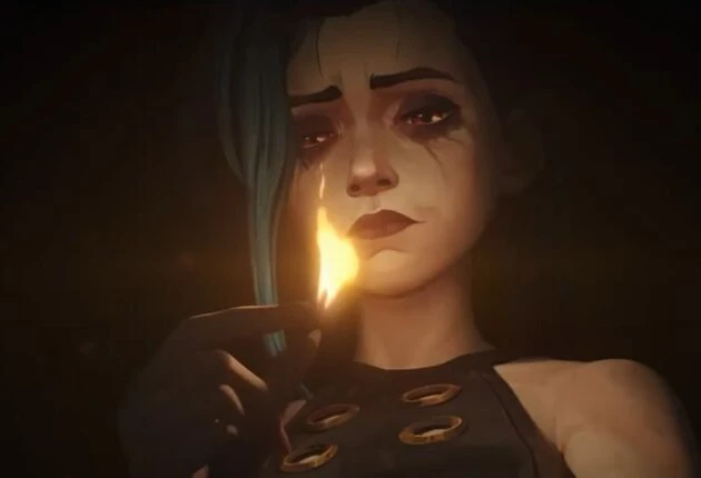 Момент из мультфильма Аркейн 2 сезон