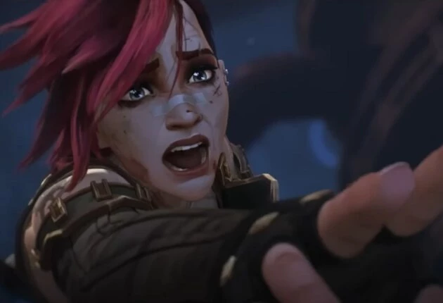 Момент из мультфильма Аркейн 2 сезон