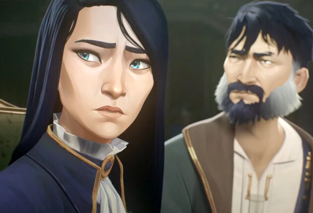 Момент из мультфильма Аркейн 2 сезон